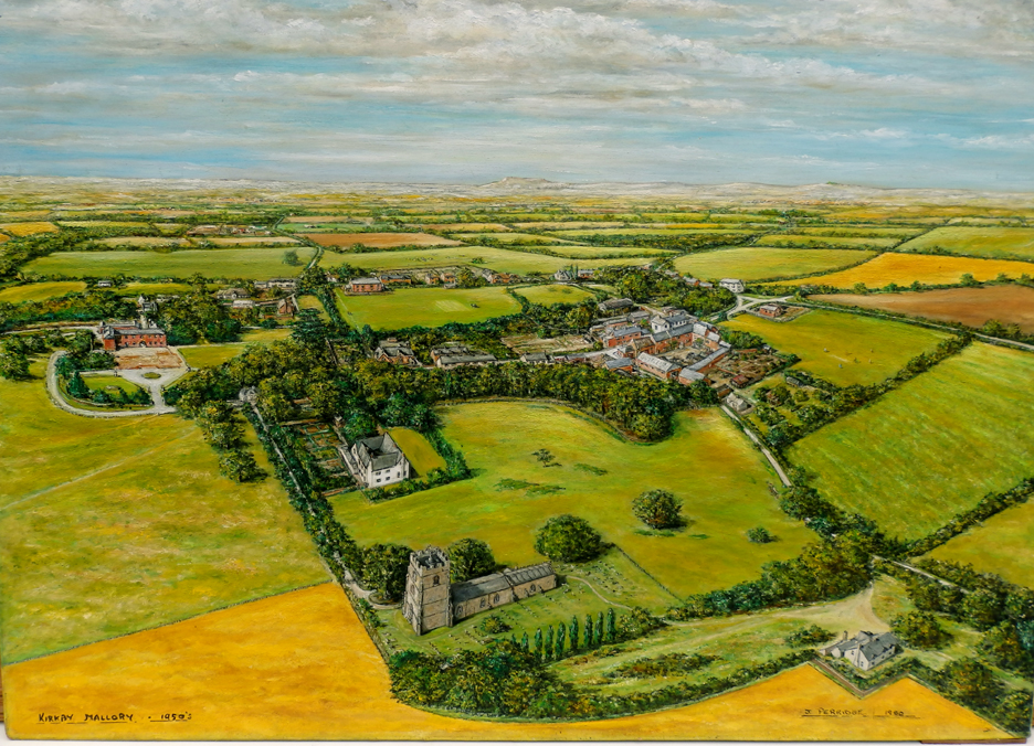 Aerial view Kirkby Mallory